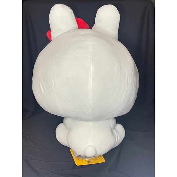 NWT - Aliquantum - Line Friends - White Bunny Plush 17" - Picture 3 of 6